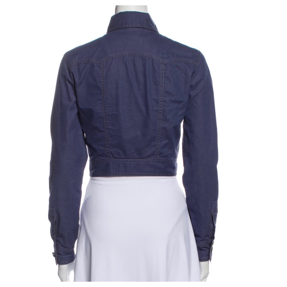 CHANEL 01A size 36 light weight DENIM JACKET - Picture 14 of 14